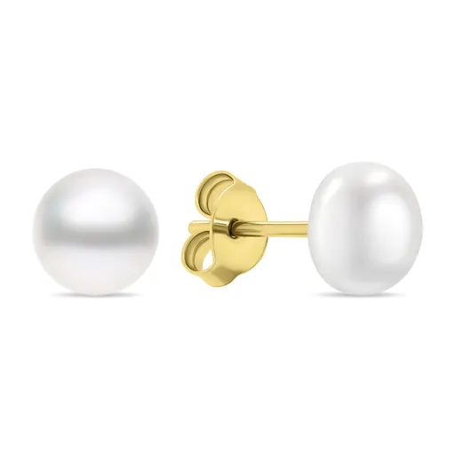 Brilio Silver Cercei fermecători din argint cu perle autentice EA585/6/7/8Y 0,7 cm