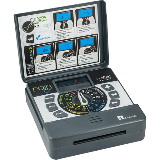 Programator automat pentru sisteme de irigaret, 24V, 8 zone, 4 programe, I-DIAL pentru montare in interior