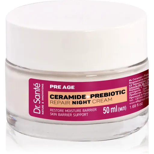 Dr. Santé Pre Age Ceramide + Prebiotic crema regeneratoare de noapte pentru ten matur 50 ml