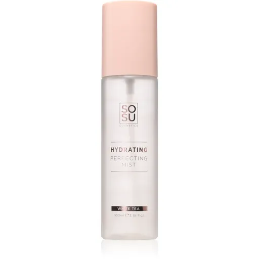 SOSU Cosmetics Hydrating Perfecting Mist bruma de corp hidratanta faciale culoare White Tea 100 ml
