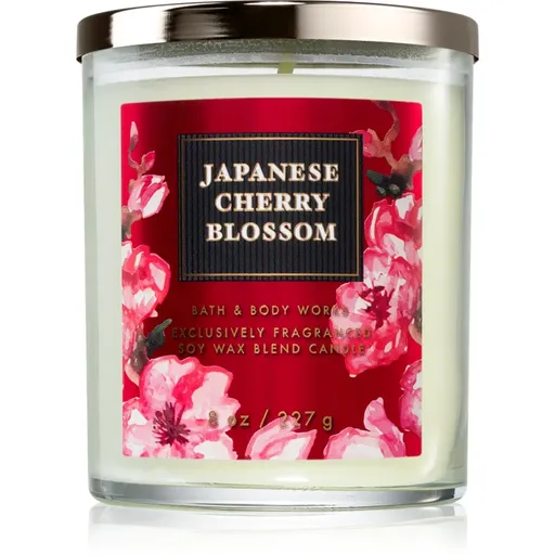 Bath & Body Works Japanese Cherry Blossom lumânare parfumată 227 g