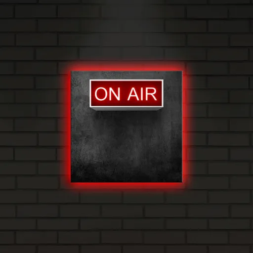 Tablou decorativ cu lumina LED, 2828DACT-16, Dimensiune: 28 x 28 cm, Multicolor