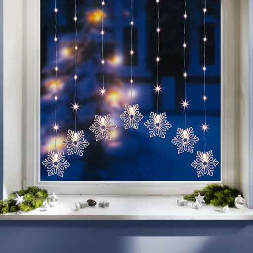 Perdea luminoasă cu LED-uri