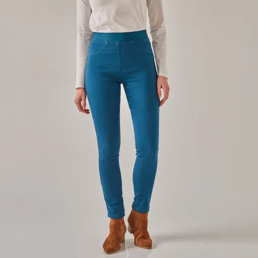 Jeggings Twill pentru siluete înalte