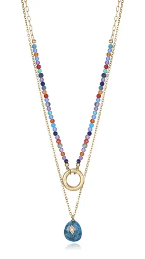 Viceroy Colier dublu vesel pentru femei Chic 14160C01019