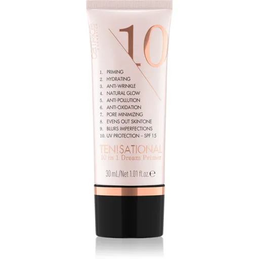 Catrice Ten!sational baza de machiaj SPF 15 culoare TEN!SATIONAL 10 IN 1 DREAM PRIMER 30 ml