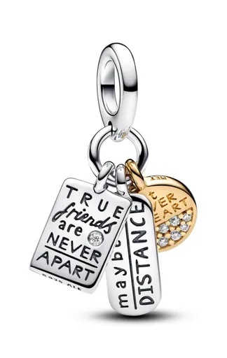 Pandora Pandantiv triplu Prietenie Me Moments