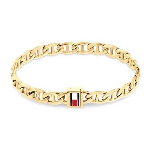Tommy Hilfiger Brățară la modă placată cu aur Oceanic 2790646 17,5 cm