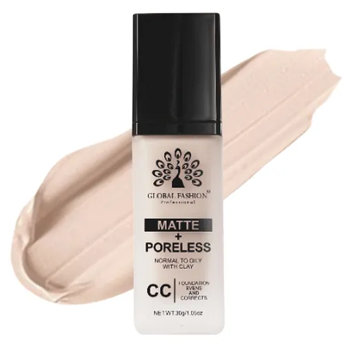 Fond de Ten CC Matte+Poreless, Global Fashion, G011, Warm Beige