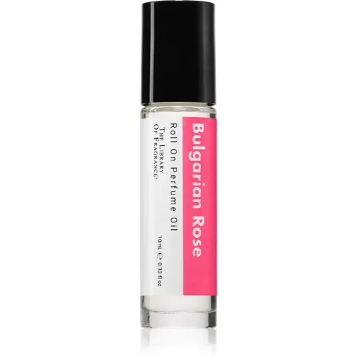 The Library of Fragrance Bulgarian Rose ulei pentru corp roll-on unisex 10 ml