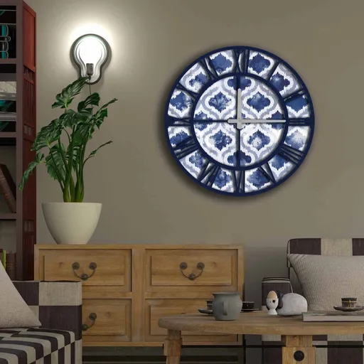 Ceas de perete, 5050MS-085, ø50 cm, Multicolor