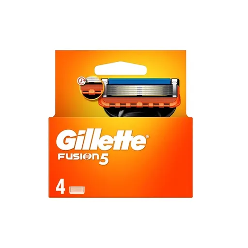 Gillette Cap de rezervă Gillette Fusion 4 buc.