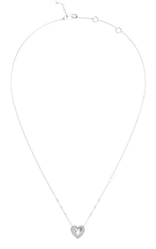 Guess Colier de oțel inimă Beloved JUBN05018JWRHT/U