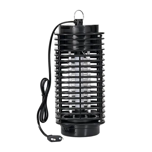 Lampa insecticida Rosberg R51770B, 15 m², 2W, Lumina LED, Zgomot redus, Negru