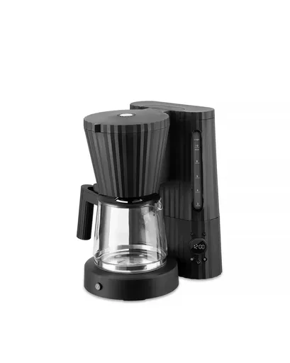 Filtru cafea pentru cafea picurata PLISSÉ 1,5 l, varianta multipla - Alessi Culoare: negru