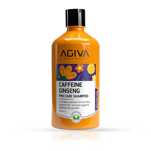 Sampon revitalizant pentru par - AGIVA -  Cafeine Ginseng - 500 ml
