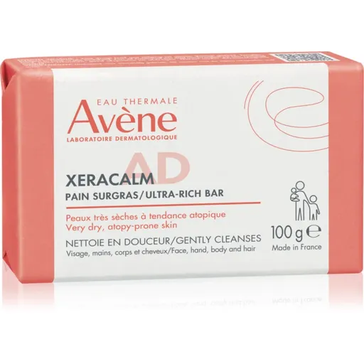Avène XeraCalm A.D. Ultra-Rich Bar cub de spălare ultra hrănitor pentru piele uscata spre atopica 100 g