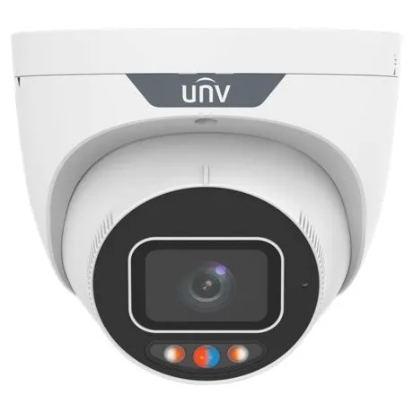 Camera IP seria Tri-Guard Uniview IPC3635SS-ADF28KMC-I1, 5MP, lentila 2.8mm, IR/WL 30m, Microfon, Difuzor, Alarma, slot card 512GB