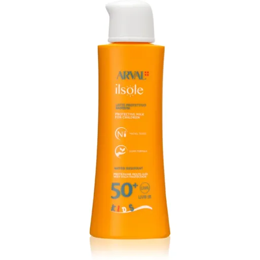 Arval IlSole Protective children's milk SPF 50+ Cremă bronzare pentru copii SPF 50+ 150 ml