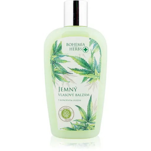 Bohemia Gifts & Cosmetics Bohemia Herbs Cannabis Balsam pentru par cu ulei de canepa 250 ml
