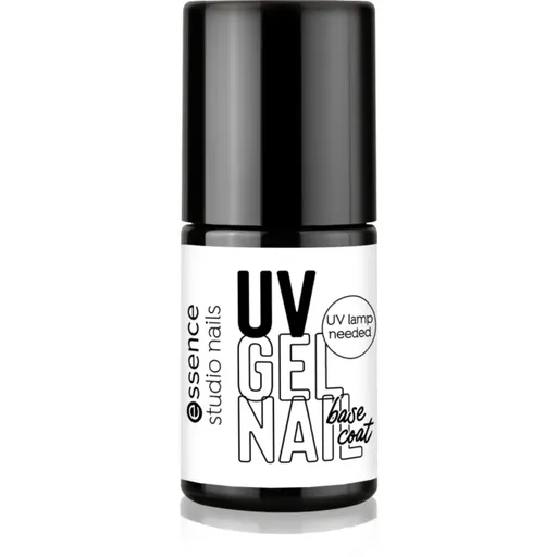 essence studio nails UV GEL NAIL lac intaritor de baza pentru unghii culoare 01 perfect base 5 ml