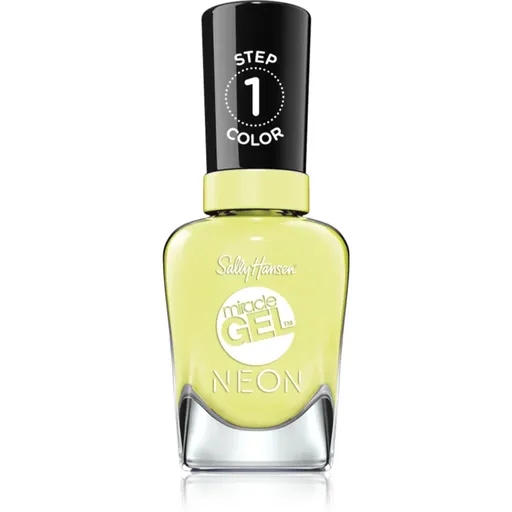 Sally Hansen Miracle Gel™ gel de unghii fara utilizarea UV sau lampa LED culoare 055 Lemon Chillo 14,7 ml