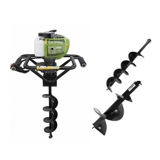 Motoburghiu - Foreza Pamant - Procraft GD62 - Putere 2.5 CP + 3 burghie 150, 200, 300 mm