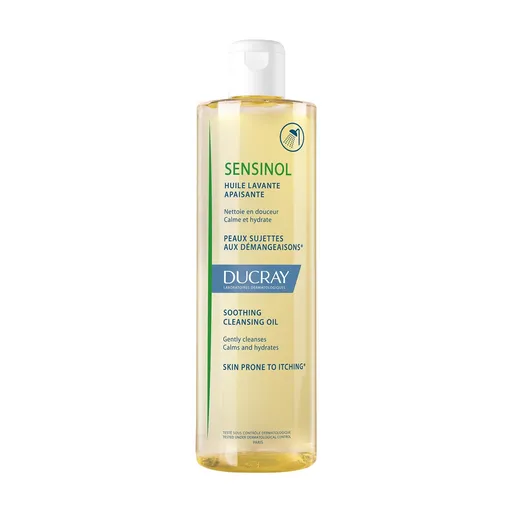Ducray Ulei de spălare calmant Sensinol (Soothing Cleansing Oil) 400 ml