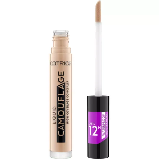 Catrice Corector lichid rezistent la apă Camouflage (High Coverage Concealer) 5 ml 020 Light Beige