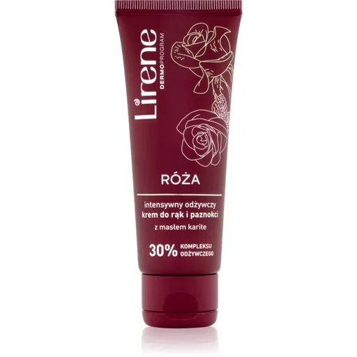 Lirene Rose cremă intens hrănitoare pentru maini si unghii 75 ml