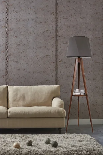 Lampadar, Opviq, 534LUN3262, Gri închis/Maro