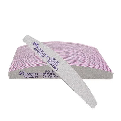 Pile Unghii Forma D Oranjollie 100/150, Set 25 buc