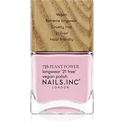 Nails Inc. Plant Power lac de unghii cu rezistenta indelungata culoare Everyday Self Care 14 ml