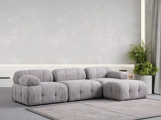 Coltar, Atelier del Sofa, 560ARE1259, Lemn de fag / PAL, Gri deschis