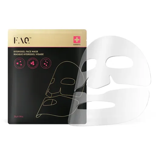 FOREO FAQ™ Glass Skin Collagen Face Mask masca cu hidrogel pentru o piele neteda si pentru a reduce vizibilitatea ridurilor 5 buc