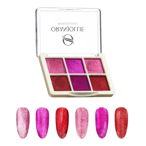 Pigment Unghii Holografic - Paleta Oranjollie 008 - W59E