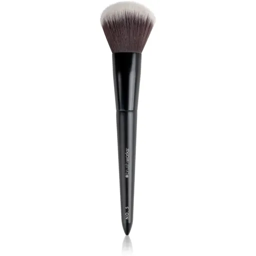 Brushworks Powder Brush pensula pentru aplicarea pudrei tip NO. 5 1 buc
