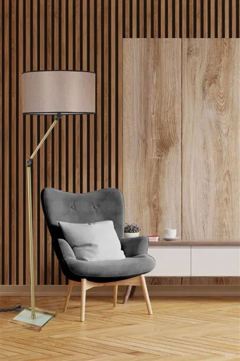 Lampadar, Opviq, 534LUN4445, Aur / Bej