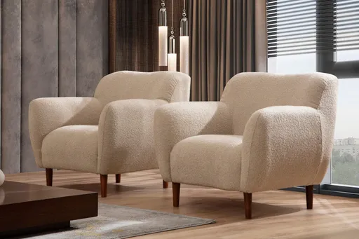 Fotoliu, Atelier del Sofa, 569HLN1521, Cappuccino
