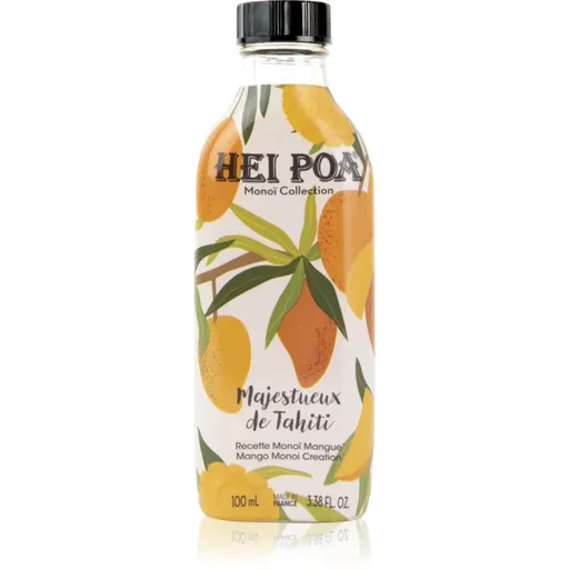 Hei Poa Pure Tahiti Monoï Oil Mango Scent ulei multifunctional pentru corp si par 100 ml