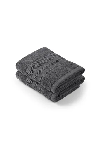 Set prosoape, L'essentiel Maison, Piramit, Antracit