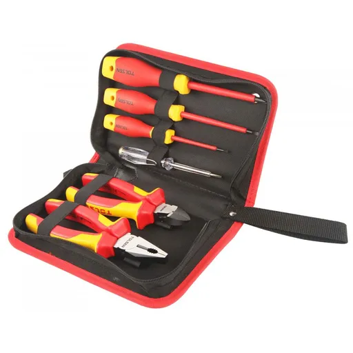 Scule Electrician - Set de 6 unelte de mana izolate (Premium)