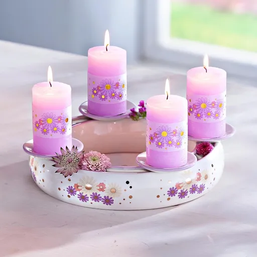 Suport de lumânare din ceramică Amalie