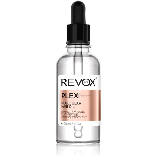 Revox B77 PLEX Molecular Hair Oil ulei pentru întărirea părului deteriorat 30 ml