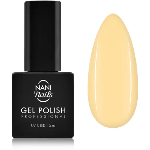 NaniNails NANI Professional lac de unghii sub forma de gel culoare Vanilla Pudding 6 ml