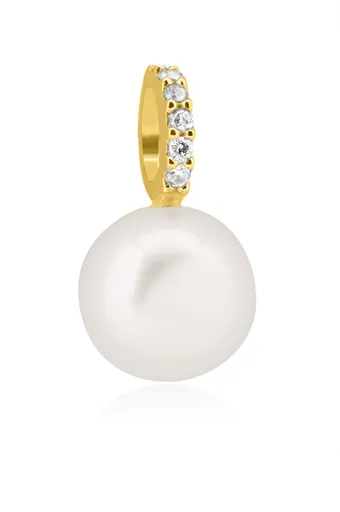 Brilio Frumos pandantiv din aur galben cu perlă 14/621.302ZIR