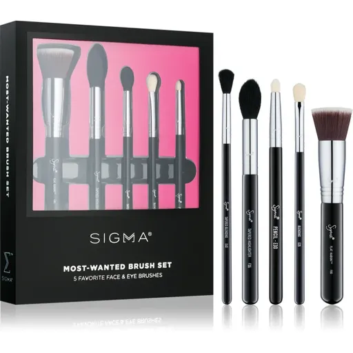 Sigma Beauty Brush Set Most-wanted set perii machiaj faciale