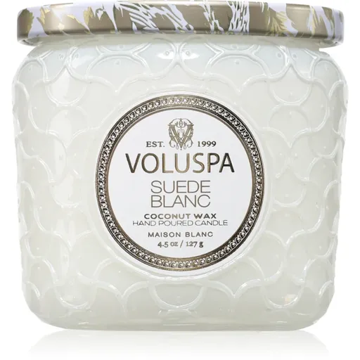 VOLUSPA Maison Blanc Suede Blanc lumânare parfumată 127 g