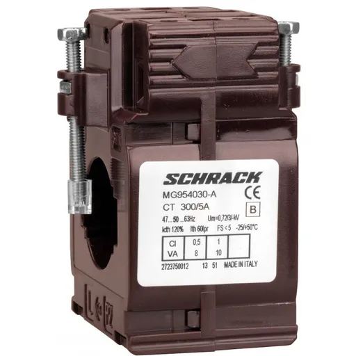 Transformator de curent 300/5A, 30x10 Schrack MG954030-A