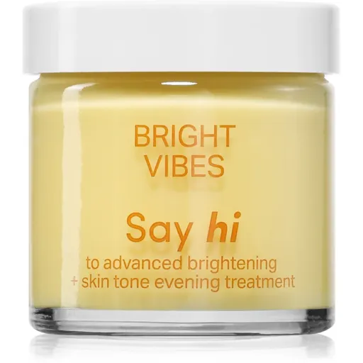 Say Hi Bright Vibes Creme revitalizanta pentru hiperpigmentarea pielii 50 ml